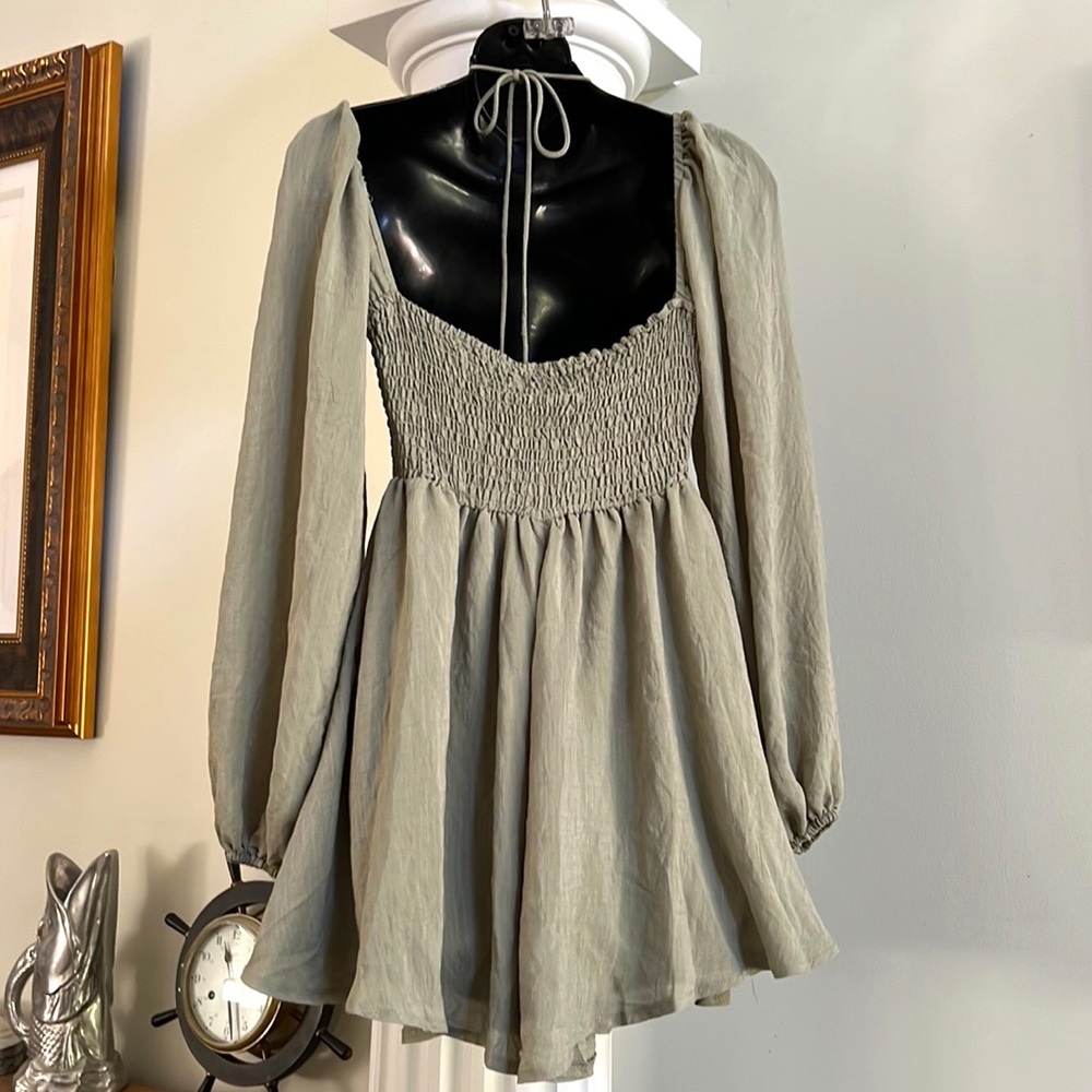 Princess Polly Blake Romper Khaki Green - 🌸🌺NEW w/tags - Picture 4 of 6